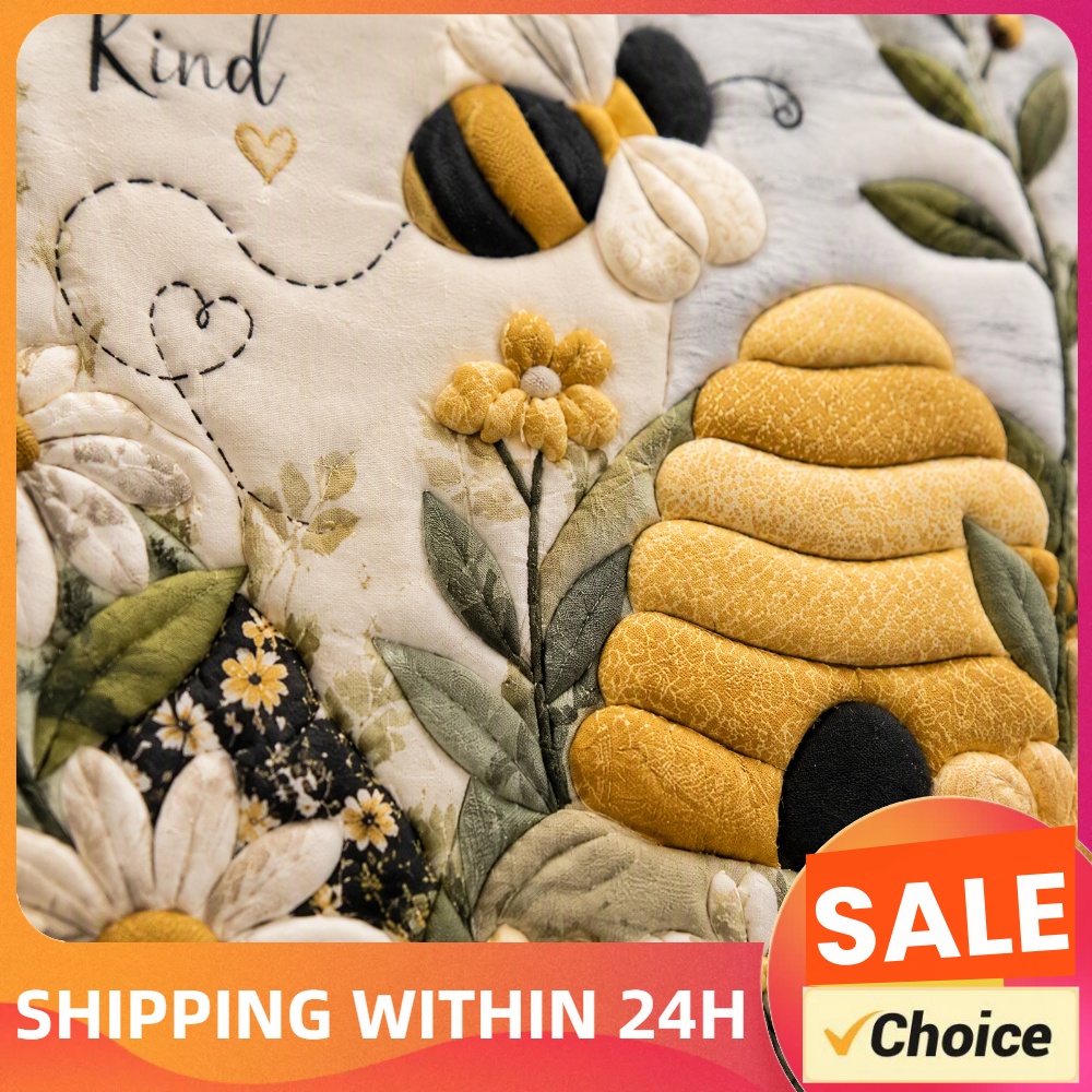 Home Decor Theme - Arı Temalı Kendin Yap Kumaş Sanat