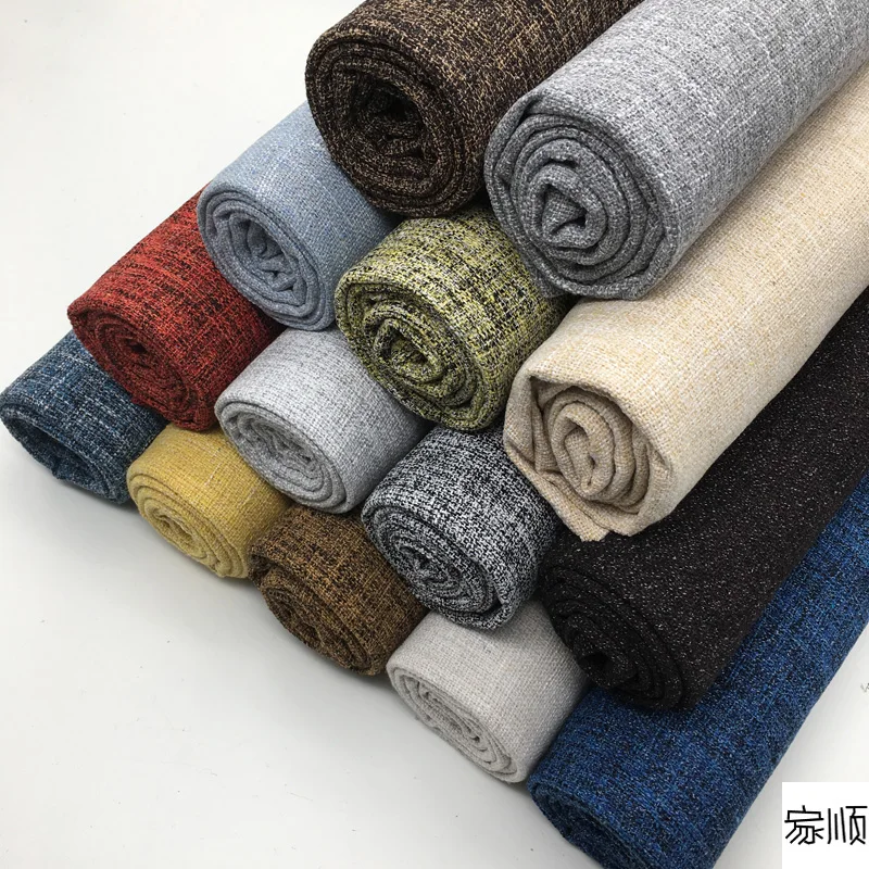 Linen Table Runner - Kalınlaşmak Pamuk Keten Kumaş Döşeme Metreyle