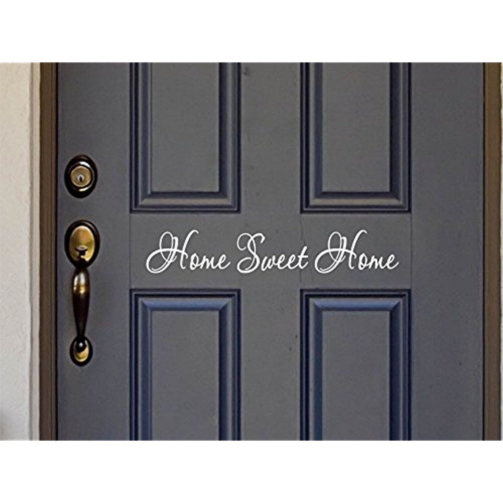 Home Decor Y2K - Tatlı ev alıntı duvar çıkartmaları vinil