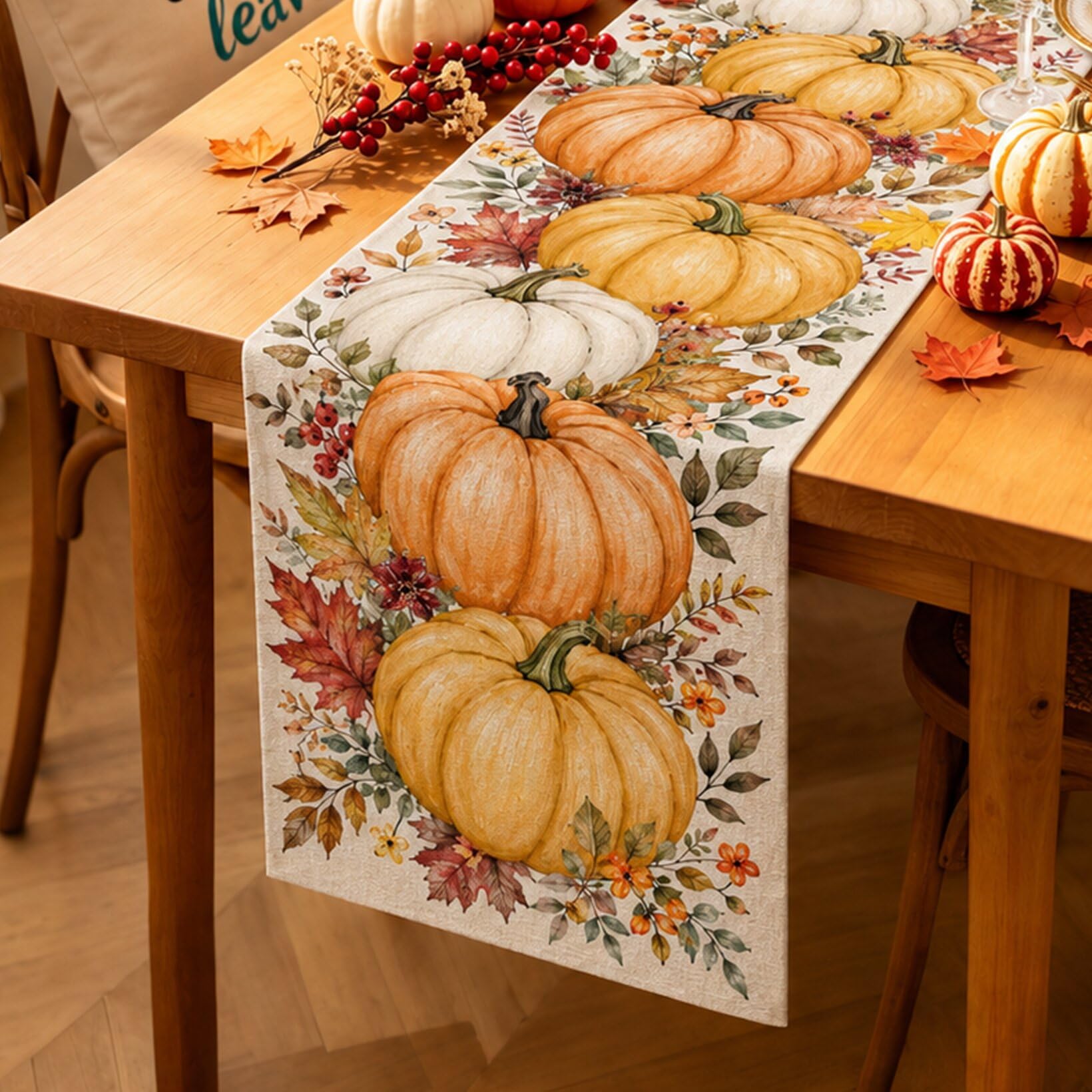 Cadılar Bayramı Masa Örtüsü Vi - Linen Table Runner incelemesi ve fiyatı