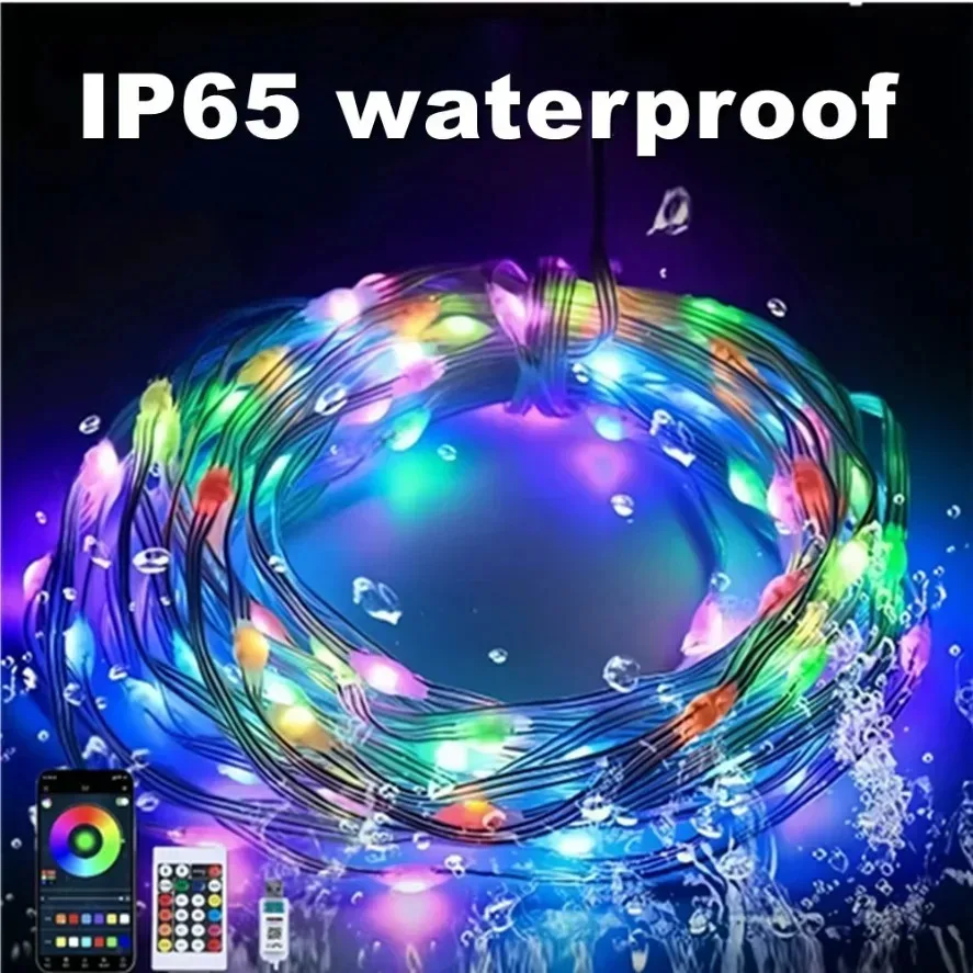 5-20m WS2812B RGB LED Peri Işı - Home Decor Free App incelemesi ve fiyatı