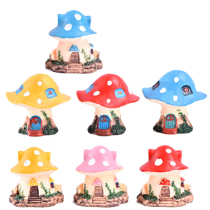 1 PC Kawaii Bahçe Mini Mantar  - Home Decor Za incelemesi ve fiyatı