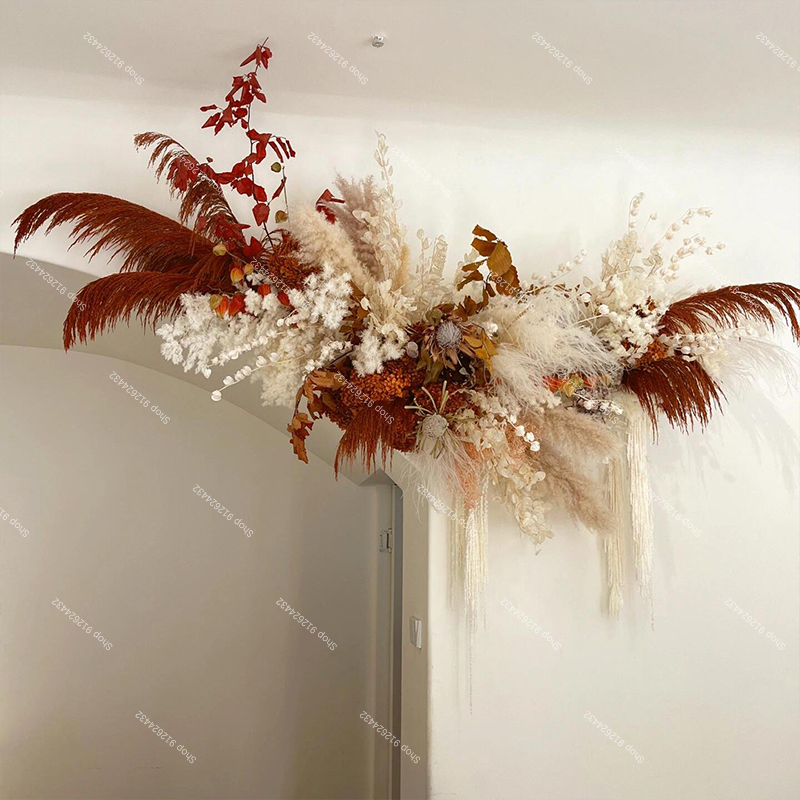 Pampas Çimi, Yapay Gül, Yapay  - Pampas Grass Decor incelemesi ve fiyatı