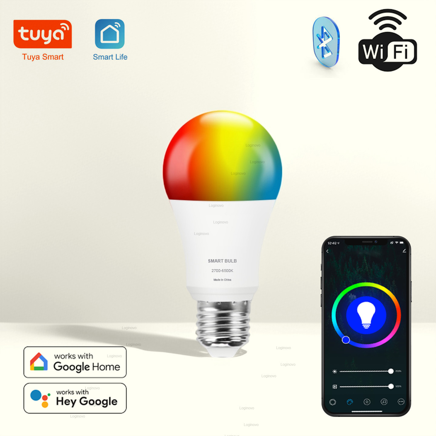 Tuya LED Ampul Lamba Bluetooth - Home Decor Free App incelemesi ve fiyatı