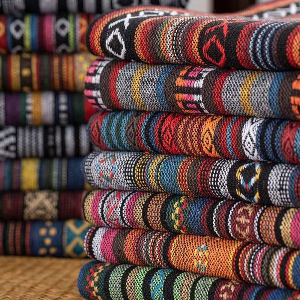 Etnik Tarzı Pamuk Keten Kumaş  - Linen Table Runner incelemesi ve fiyatı