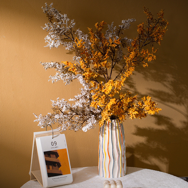 CAPIRON Renkli Şerit Seramik V - Pampas Grass Decor incelemesi ve fiyatı