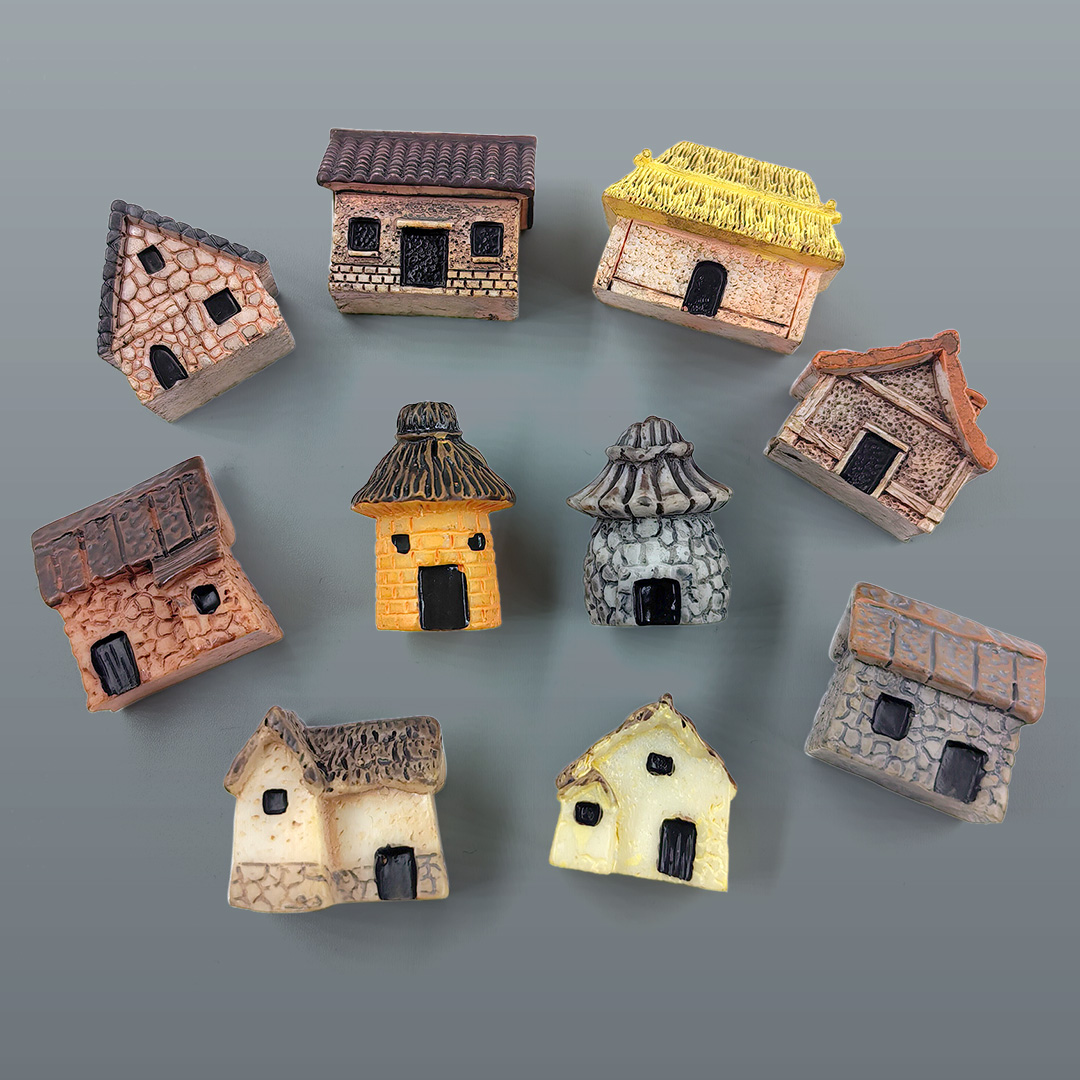 Mini Küçük Ev Heykelcik Reçine - Home Decor Za incelemesi ve fiyatı