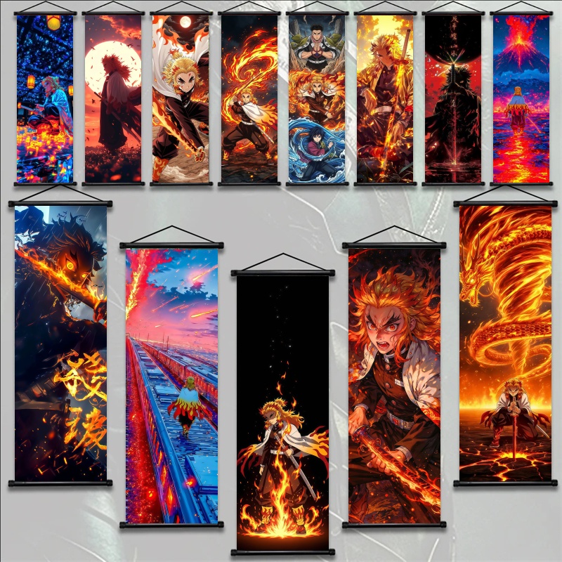 Demon Slayer Kyojuro Rengoku H - Home Decor Theme incelemesi ve fiyatı