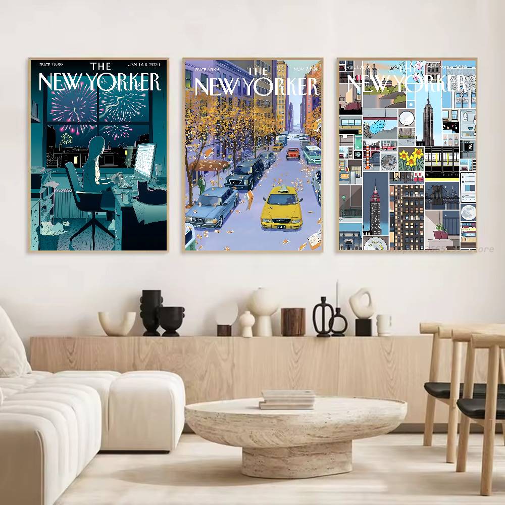 New Yorker Dergisi Ev Duvar De - Home Decor Magazine incelemesi ve fiyatı