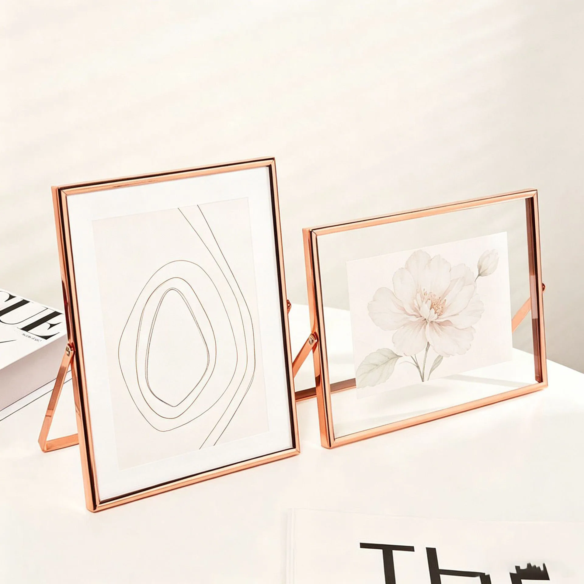 Çift Taraflı Şeffaf Cam Fotoğr - Bamboo Photo Frame incelemesi ve fiyatı