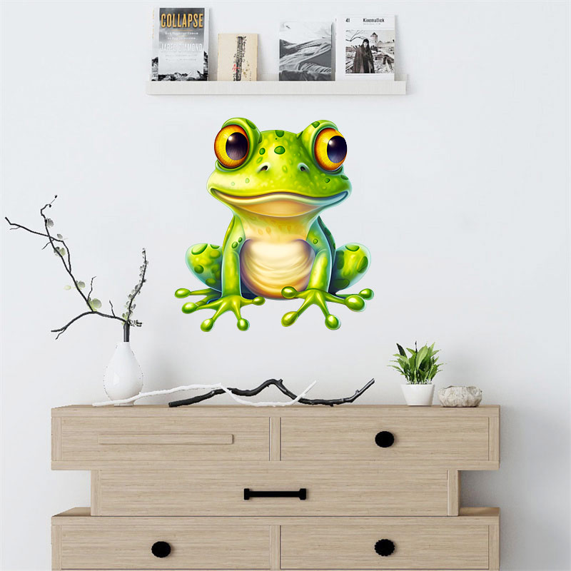 M728 sevimli gökkuşağı kurbağa - Home Decor Y2K incelemesi ve fiyatı