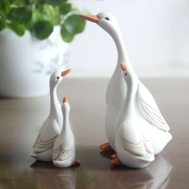 Eğlenceli sevimli ördek reçine - Home Decor Za incelemesi ve fiyatı