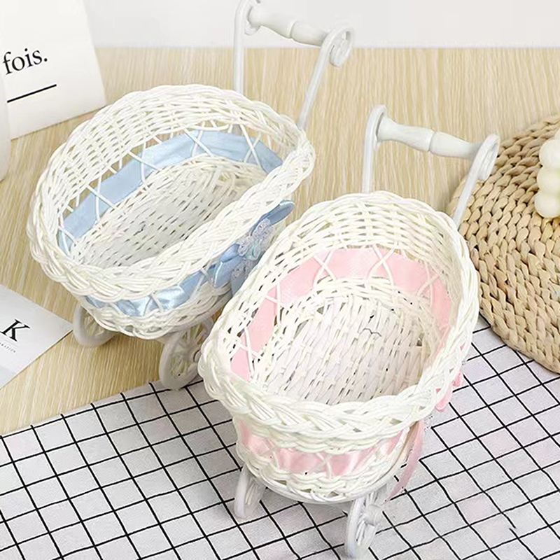 1 Adet Sepet Bebek Arabası Ara - Rattan Plant Basket incelemesi ve fiyatı