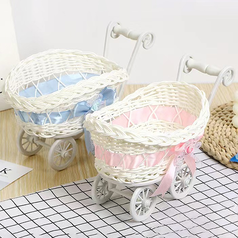 1 Adet Sepet Bebek Arabası Ara - Rattan Plant Basket incelemesi ve fiyatı