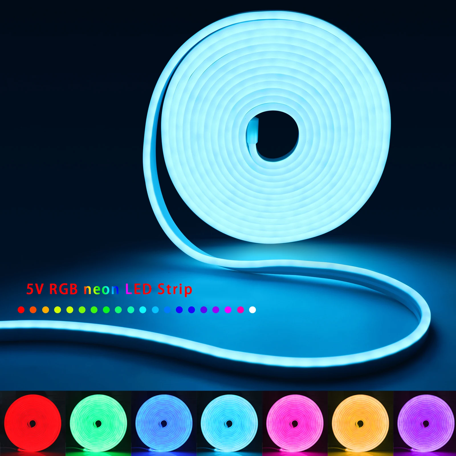 1-5m RGB LED Neon Şerit Işık 5 - Home Decor Free App incelemesi ve fiyatı